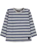 Kanz Longsleeve in Grau/ Dunkelblau