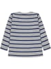 Kanz Longsleeve in Grau/ Dunkelblau