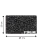 Stoneline 4er-Set: Schneidebretter in Schwarz - (L)25 x (B)15 cm