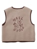 Marc O'Polo Junior Fleece bodywarmer beige/bruin