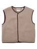 Marc O'Polo Junior Fleece bodywarmer beige/rood