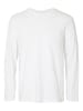 SELECTED HOMME Longsleeve "Bob" in Weiß