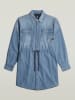 G-Star Jeans-Kleid in Hellblau