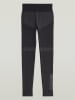 G-Star Funktionsleggings in Schwarz/ Grau