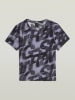 G-Star Shirt in Dunkelblau/ Schwarz
