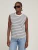 G-Star Top in Weiß/ Schwarz