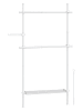 Songmics Kleiderständer in Weiß - (B)123 x (H)310 x (T)33,5 cm