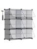 Songmics Szafka w kolorze czarnym na buty - 83 x 94 x 32 cm