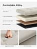 Songmics Aufbewahrungsbank in Creme - (B)76 x (H)38 x (T)38 cm
