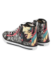 Streetfly Leren sneakers zwart/meerkleurig