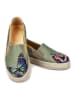 Streetfly Leder-Slipper  in Khaki