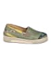 Streetfly Leder-Slipper  in Khaki