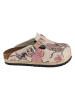 Streetfly Leren clogs lichtroze