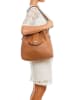 Lucca Baldi Leder-Schultertasche in Cognac - (B)33 x (H)28 x (T)13 cm