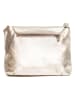 Pia Sassi Leder-Umhängetasche "Serra Dolcedorme" in Gold - (B)27 x (H)22 x (T)10 cm