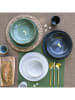 Ard'time 6-delige set: bekers "Mila" groen/wit - 200 ml