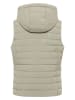 ELBSAND Doorgestikte bodywarmer "Cara" beige