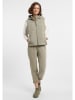 ELBSAND Doorgestikte bodywarmer "Cara" beige