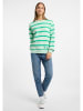 ELBSAND Sweatshirt "Meret" in Grün/ Mint