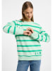 ELBSAND Sweatshirt "Meret" in Grün/ Mint