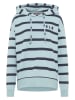 ELBSAND Hoodie "Marvi" in Hellblau/ Dunkelblau
