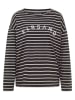 ELBSAND Sweatshirt "Ulima" in Schwarz/ Creme