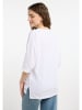 ELBSAND Shirt "Imea" wit/meerkleurig