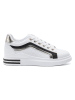 Viagiulia Sneakers in Weiß/ Schwarz/ Gold