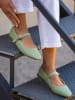 Bellucci Ballerina's met bandje groen