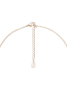 U.S. Polo Assn. Vergold. Halskette mit Edelsteinen - (L)36 cm
