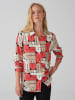 OPUS Hemd in Beige/ Rot