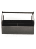 HouseVitamin Aufbewahrungsbox in Schwarz - (B)30 x (H)17 cm