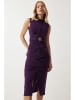 Happiness Istanbul Kleid in Aubergine