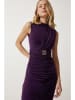 Happiness Istanbul Kleid in Aubergine