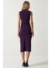 Happiness Istanbul Kleid in Aubergine