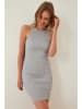 Happiness Istanbul Kleid in Grau