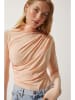Happiness Istanbul Bluzka w kolorze beżowym