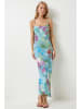 Happiness Istanbul Kleid in Hellblau