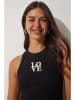 Happiness Istanbul Top zwart