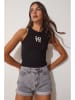 Happiness Istanbul Top zwart