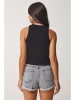 Happiness Istanbul Top in Schwarz