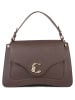 COCCINELLE Leren schoudertas bruin - (L)18 x (B)29,5 x (H)9,5 cm