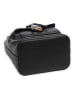 COCCINELLE Leder-Henkeltasche in Schwarz - (L)25 x (B)35 x (H)19 cm