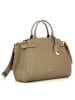 COCCINELLE Leder-Henkeltasche in Hellbraun - (L)36 x (B)28 x (H)18 cm