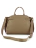 COCCINELLE Leder-Henkeltasche in Hellbraun - (L)36 x (B)28 x (H)18 cm