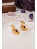 L'Atelier de Gaia Vergold. Ohrringe mit Edelsteinen