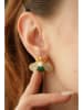 L'Atelier de Gaia Vergold. Ohrstecker mit Edelsteinen
