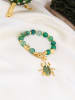 L'Atelier de Gaia Vergold. Armband mit Edelsteinen und Anhänger