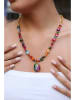 L'Atelier de Gaia Ketting met hanger - (L)45 cm