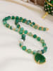 L'Atelier de Gaia Vergulde ketting met hanger - (L)47 cm
